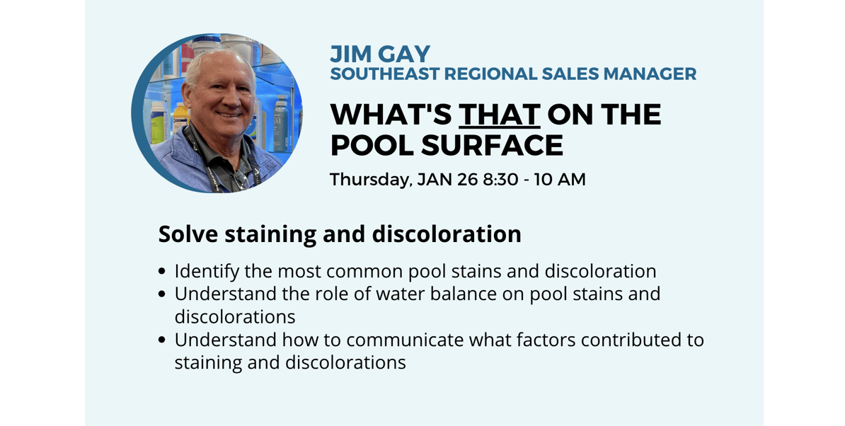 What't THAT on the pool surface 